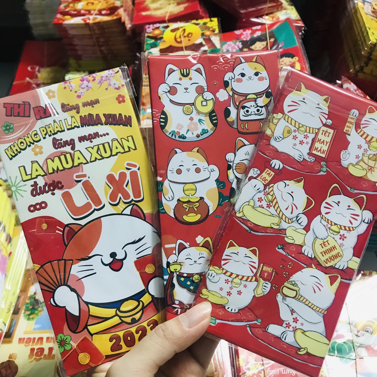 Combo 100 bao lì xì tết giáp Thìn 2024