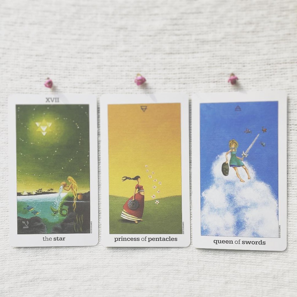 Bài Sun and Moon Tarot in Tin