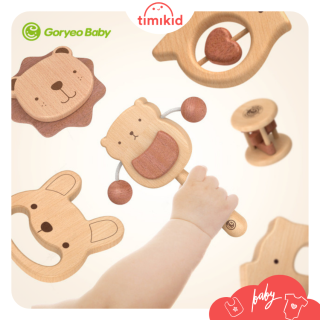 Bộ xúc xắc cho bé bằng gỗ mộc 100% chính hãng Goryeo Baby Hàn Quốc an toàn, phát triển kỹ năng cho bé thumbnail