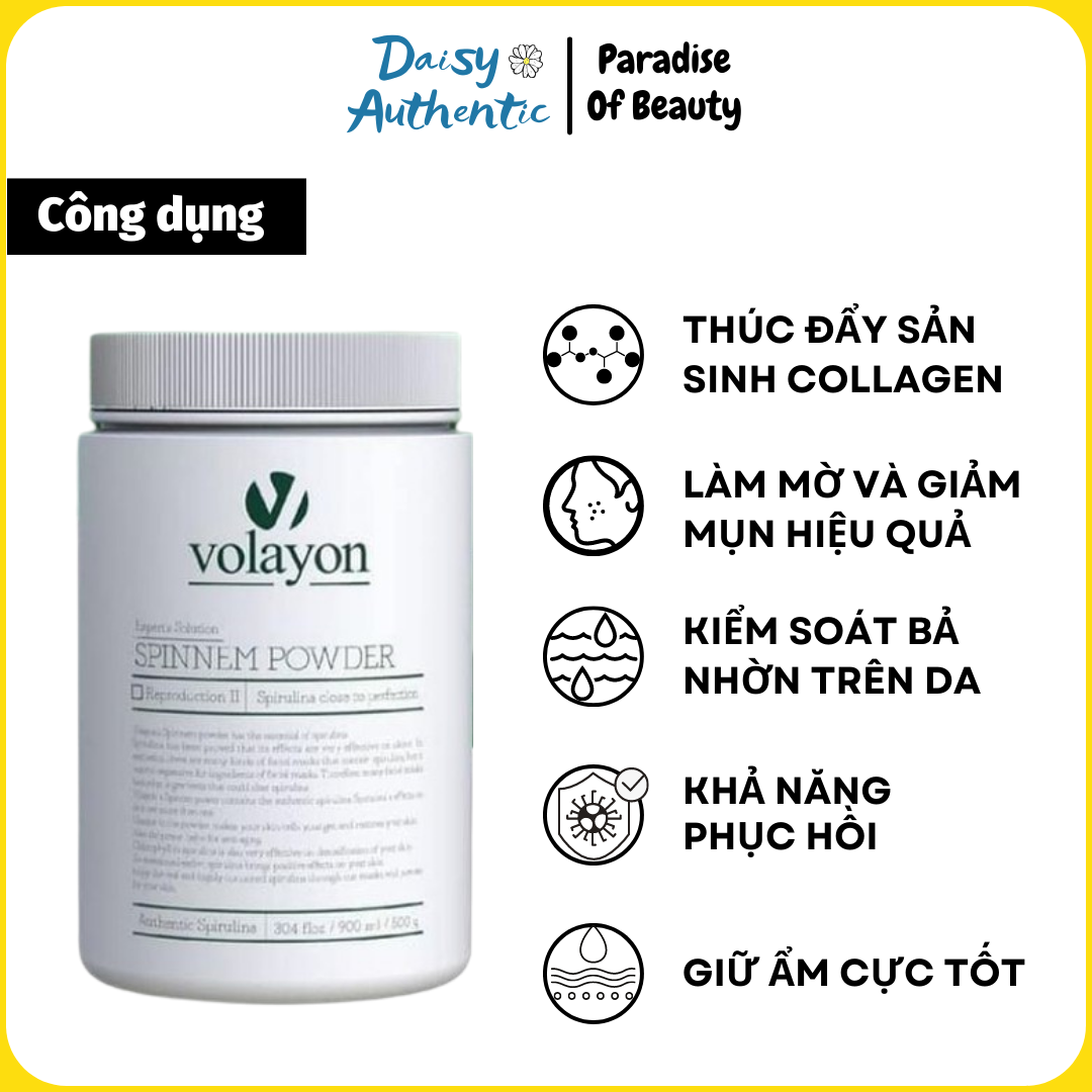 Mặt Nạ Mask Volayon Powder (Hủ chiết/Full-size 500gr)