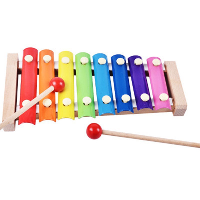 [Hoàn Tiền 10%]Nhạc cụ Đàn Gõ Xylophone 8 Thanh Cho Bé