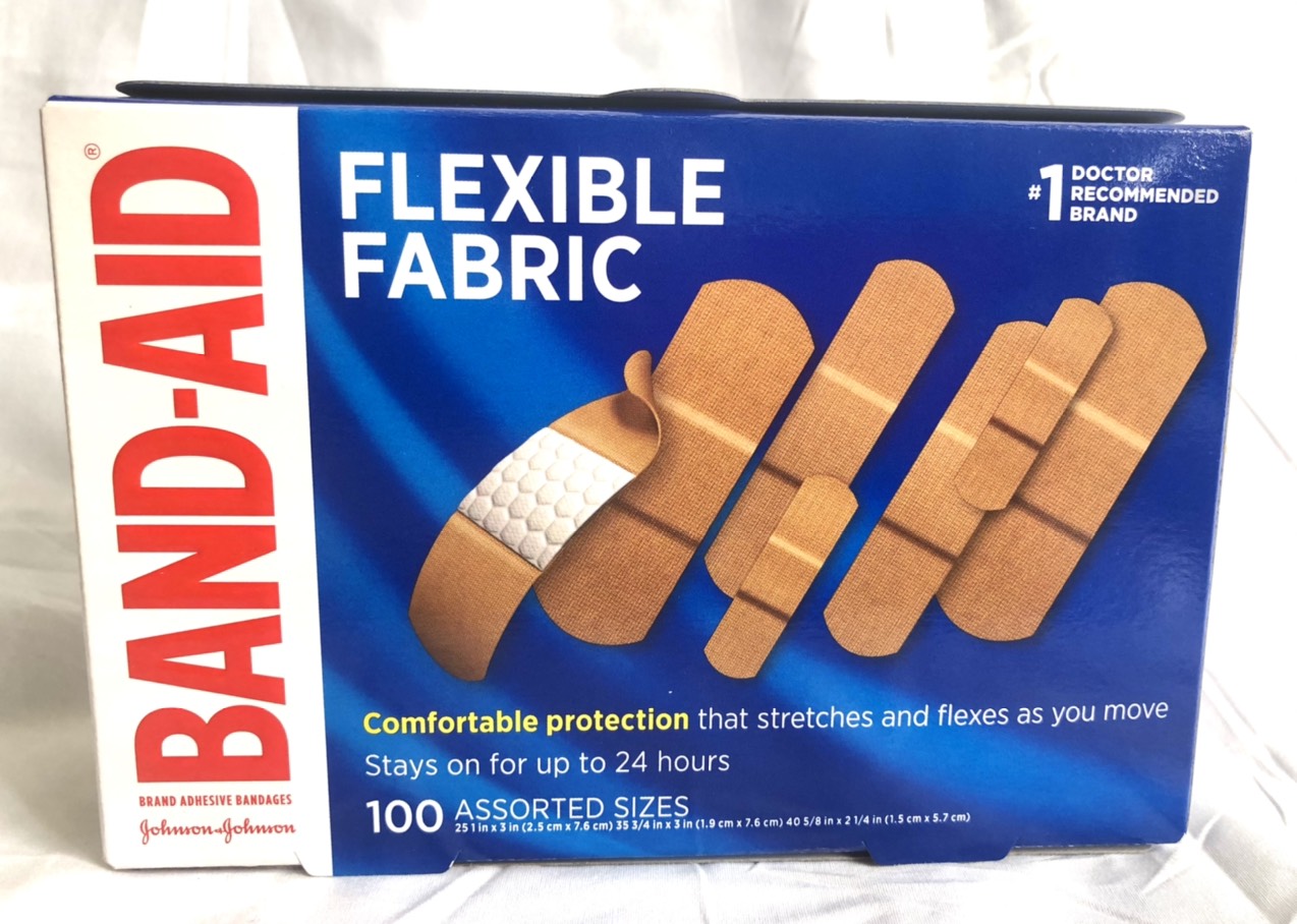 Band-Aid Flexible Fabric 100m Personal Tape - Usa