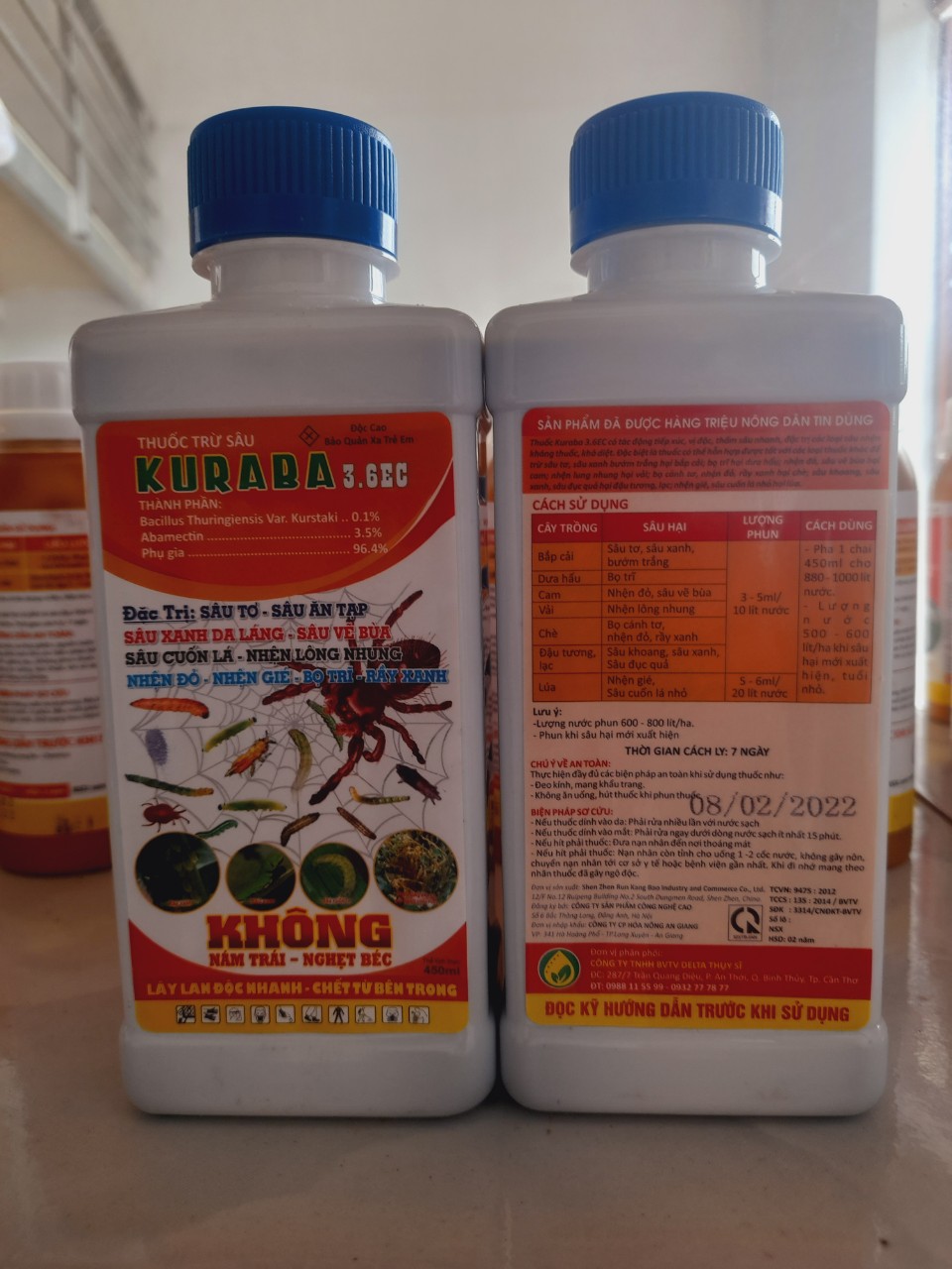 [Chính hãng] [Ảnh thật] [Rẻ vô địch] [Có sẵn] Thuốc trừ sâu sinh học  Kuraba 3.6EC