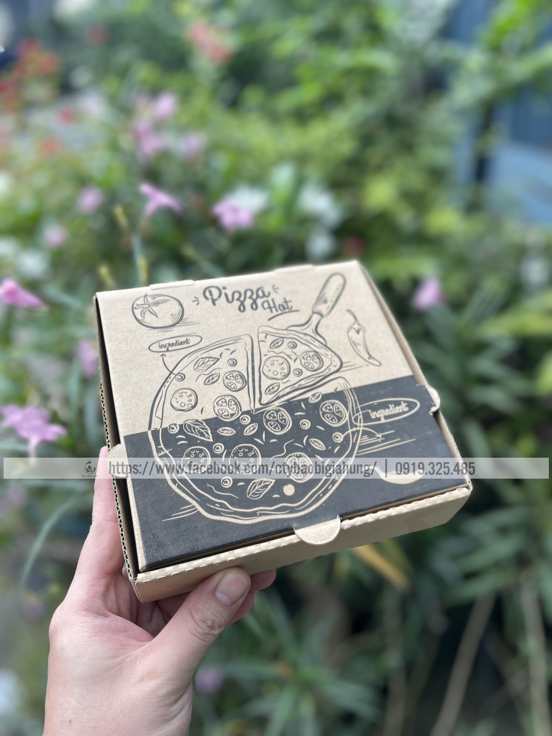 Combo 50 Hộp Pizza (28x28x4cm)