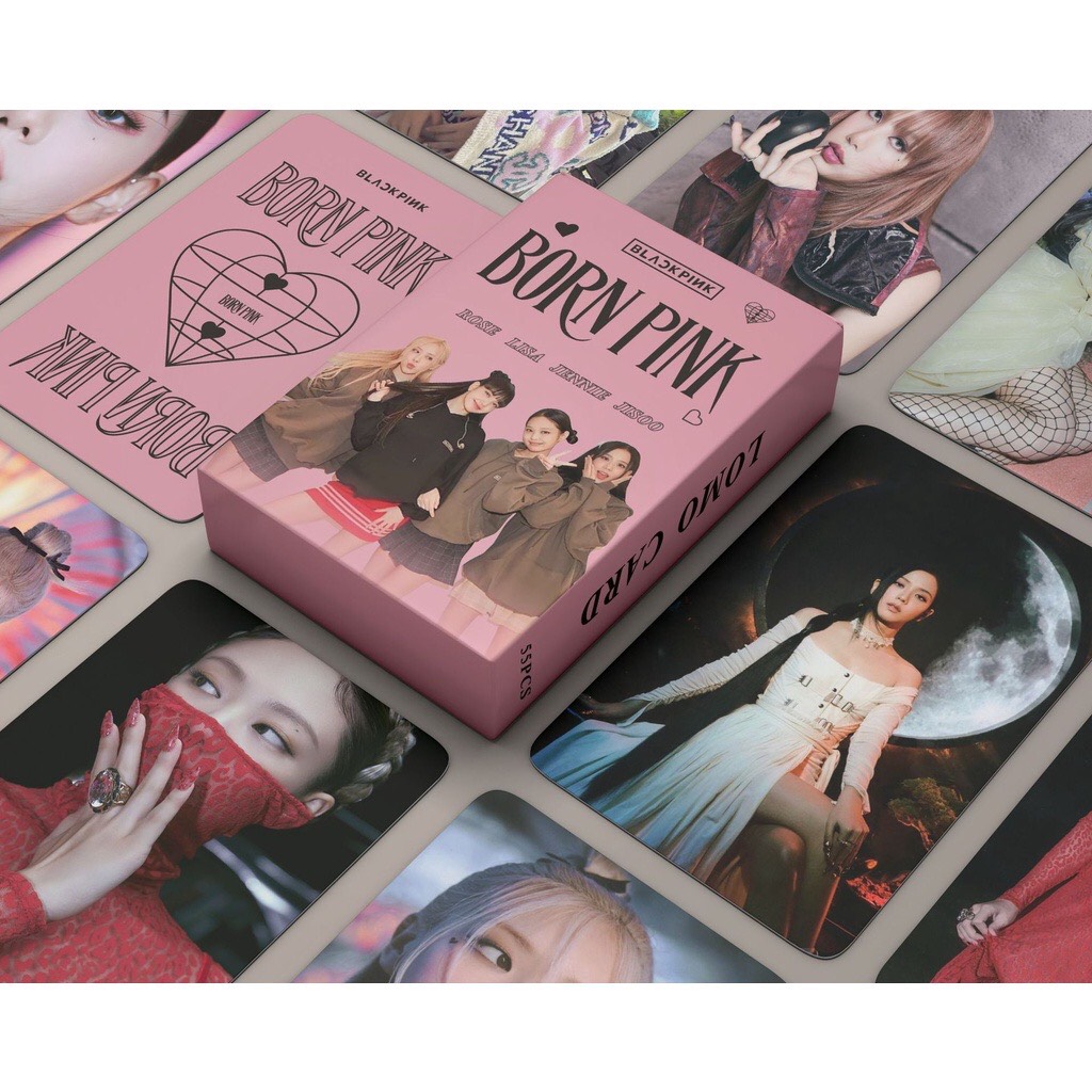 Set 55 lomo card Blackpink World Tour