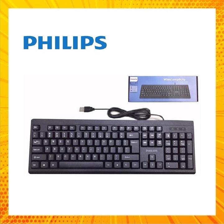 Bàn phím có dây philips spk6224