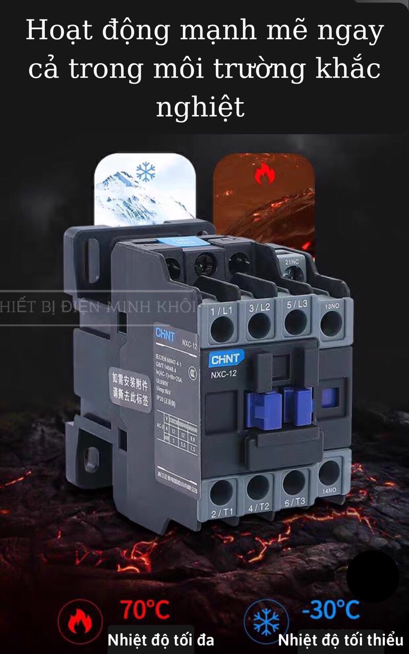 Khởi Động Từ Chint NXC, Contactor Chint NXC,khởi động từ,khoi dong tu,khởi,rơ le nhiệt, relay nhiệt