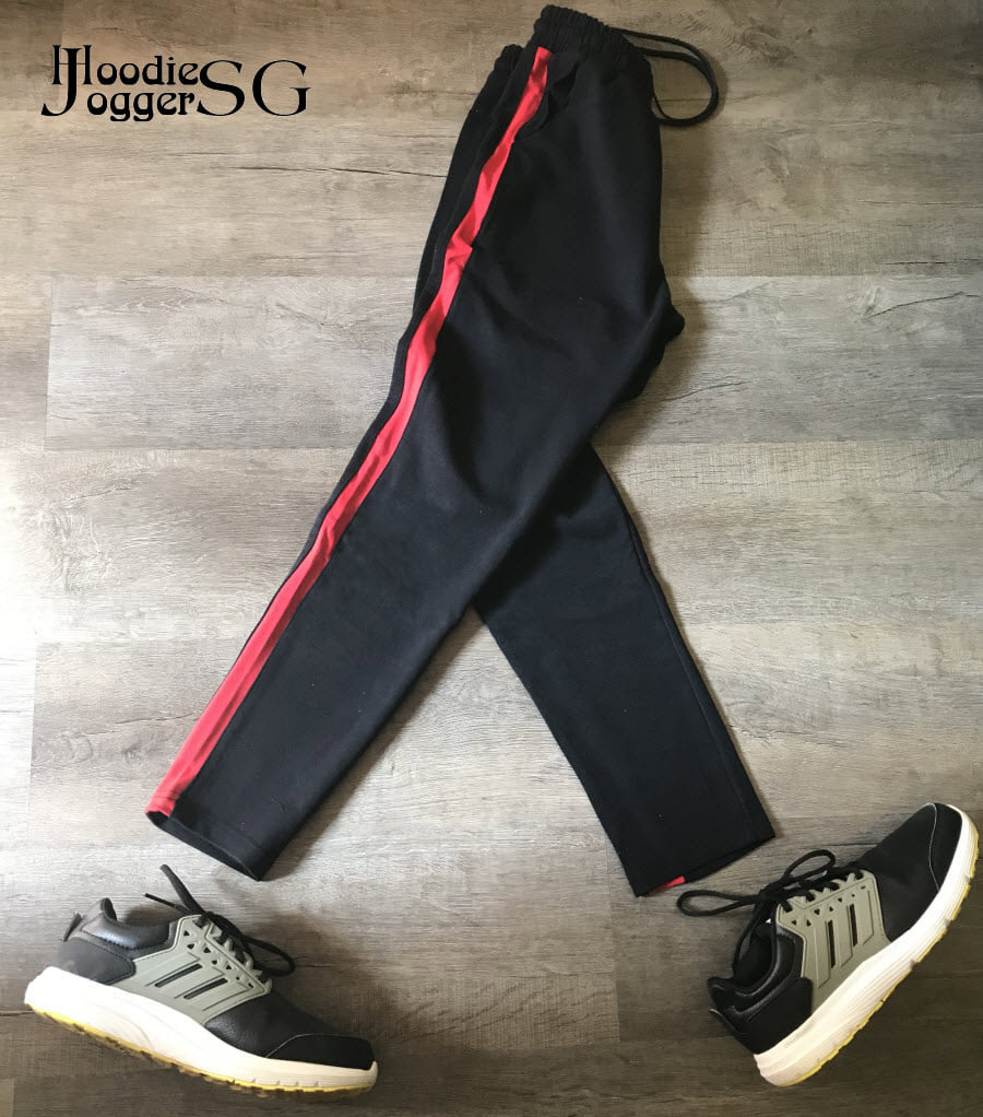 [Size Đến 5XL]Quần thun suông 1 sọc nam nữ chất đẹp,dày dặn