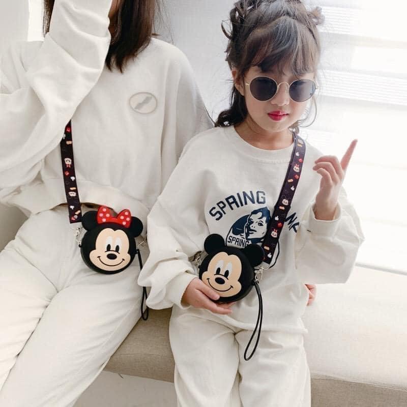 Túi Đeo Chéo Mini Ngộ Nghĩnh Cho Bé