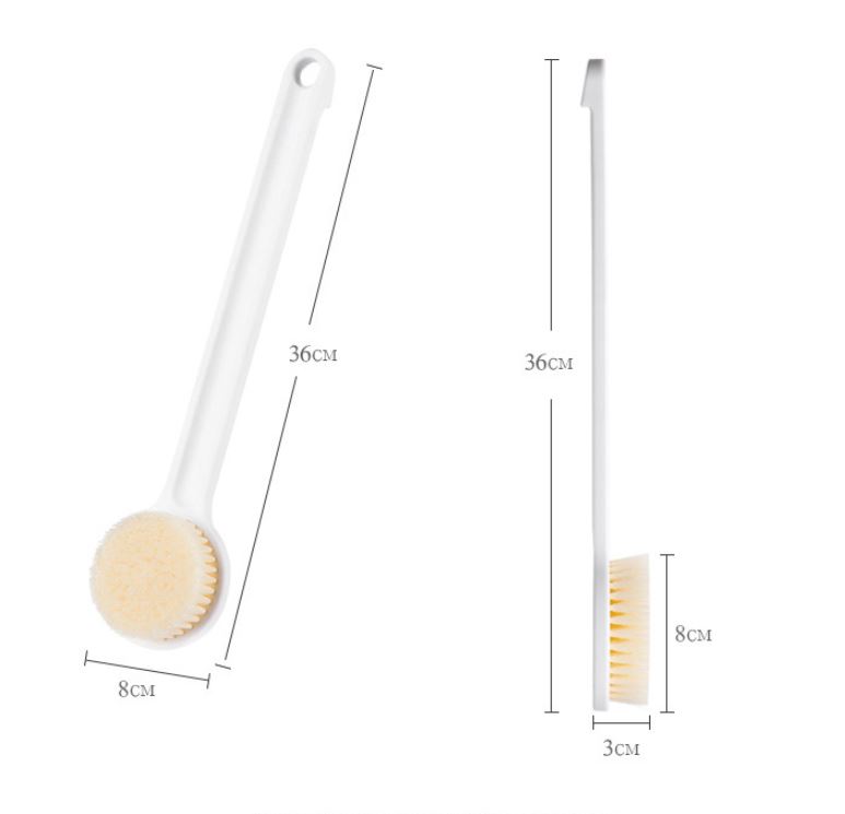 Bàn Chải Cọ Chà Lưng Muji, Cây Tắm Chà Lưng Siêu Mềm Mịn Loại Xuất Nhật