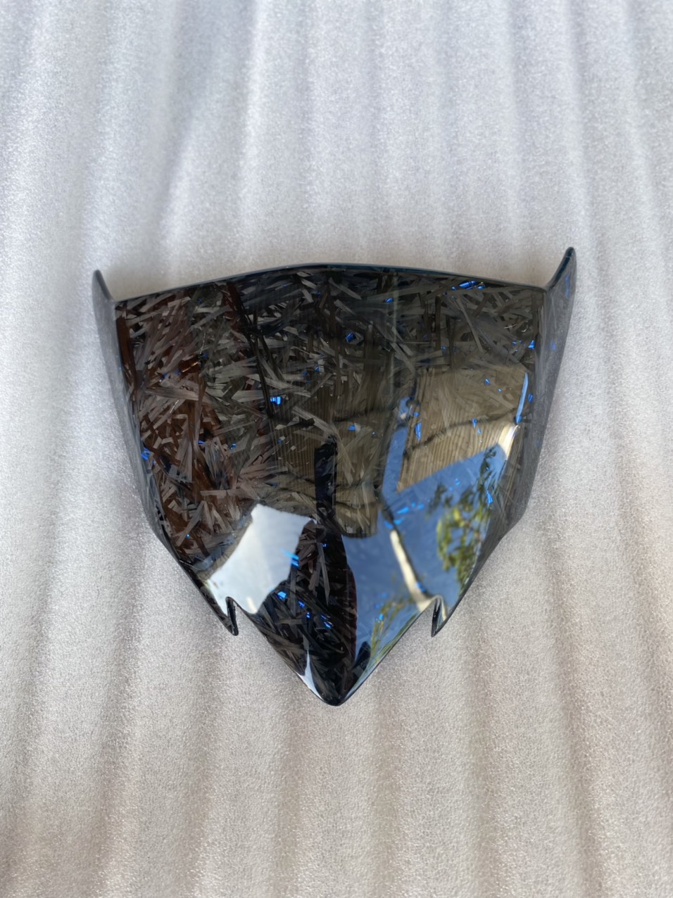 Chắn gió, mão ốp đầu Raider Satria ốp Carbon Fiber