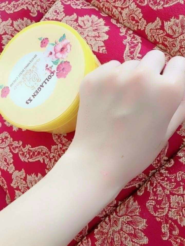 Kem body colagen x3 vàng