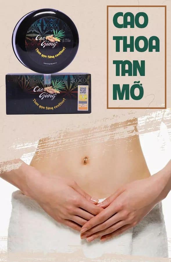 Cao gừng tan mỡ Cát Tường - Chính hãng