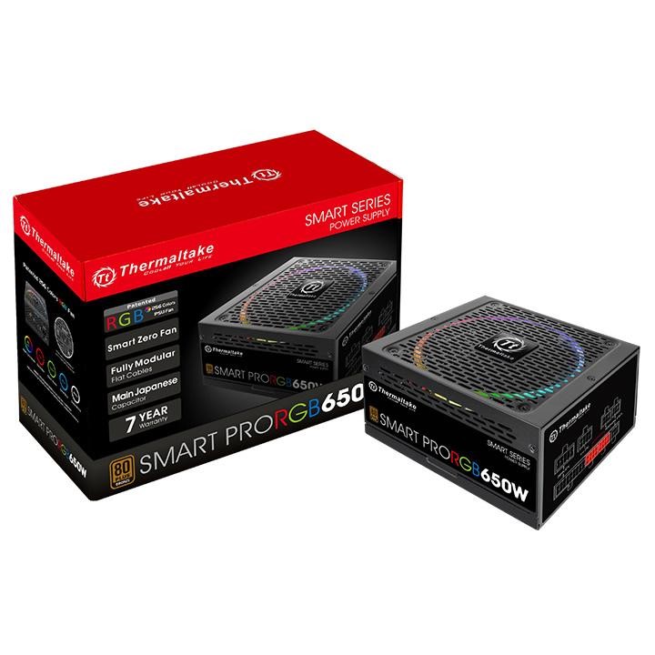 Nguồn Thermaltake Smart Pro RGB 650W Full Modular