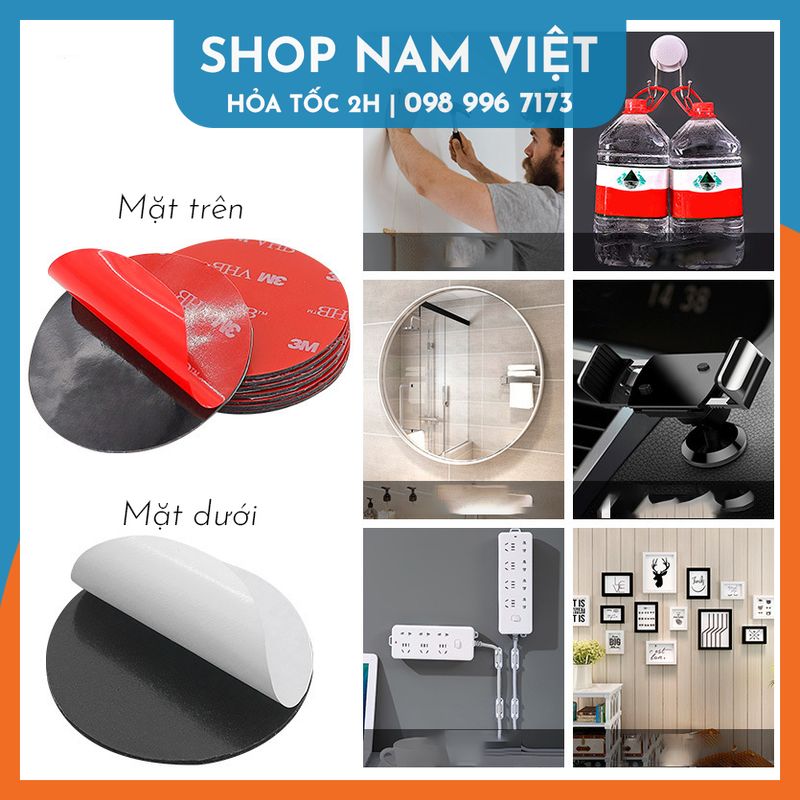 Miếng Dán 3M VHB Siêu Dính Dán Camera Hành Trình, Phụ Kiện Oto
