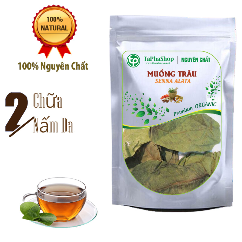 Lá muồng trâu khô loại 1kg - Thảo Dược Tấn Phát