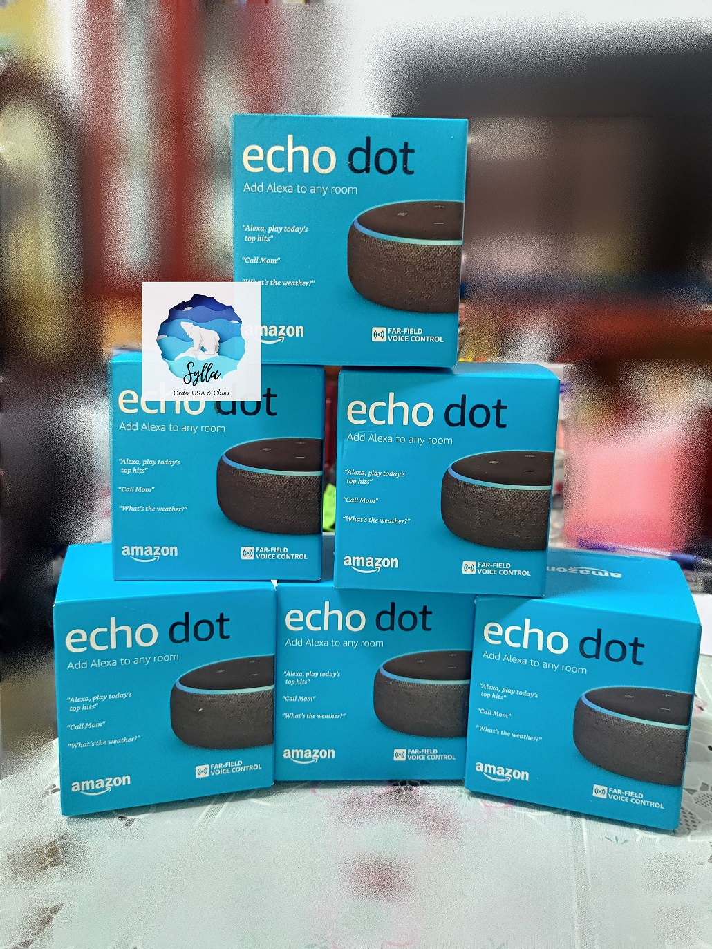 Loa Amazon Echo Dot 3 - loa thông minh Alexa gen 3 [Nhập USA]