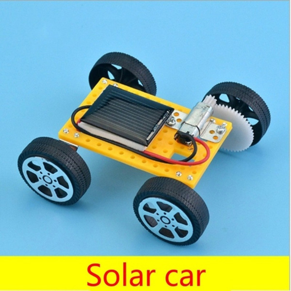 Thí Nghiệm Khoa Học Nhựa Tỏi Mini Trẻ Em Năng Lượng Mặt Trời Xe Đồ Chơi Bộ Robot Xe Hơi, Đồ Chơi Chạy Bằng Năng Lượng Mặt Trời, Tự Lắp Ráp