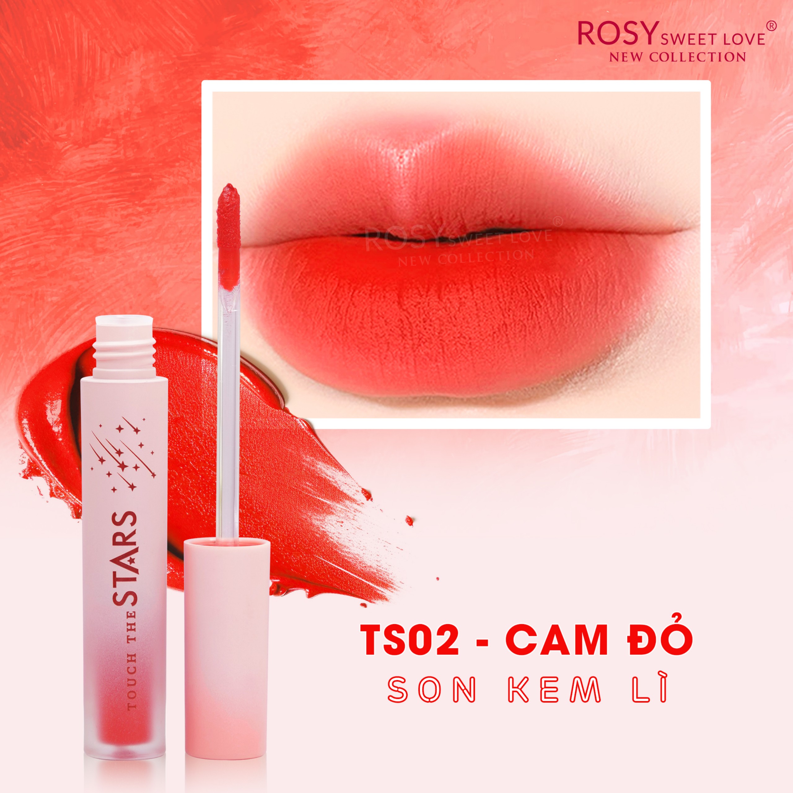 [Chính Hãng] son kem rosy