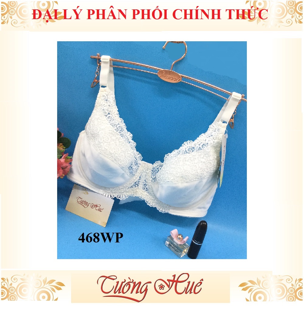 [HCM]Áo lót nữ Triumph Fashion 468 WP phối ren không mút lưng bảng to.