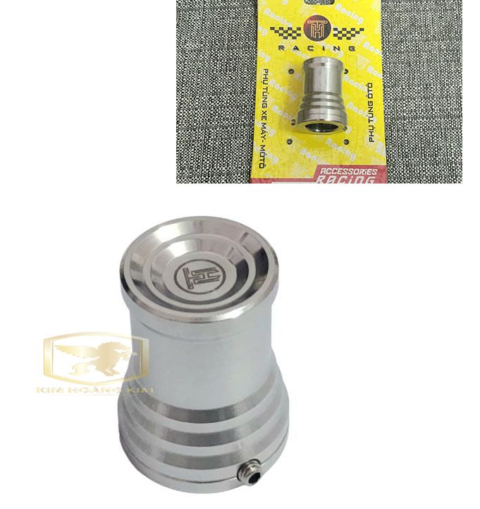 Cốt ốc chụp giò đạp salaya inox304 mẫu tháp gắn xe máy sirius wave dream exciter winner sonic satria....