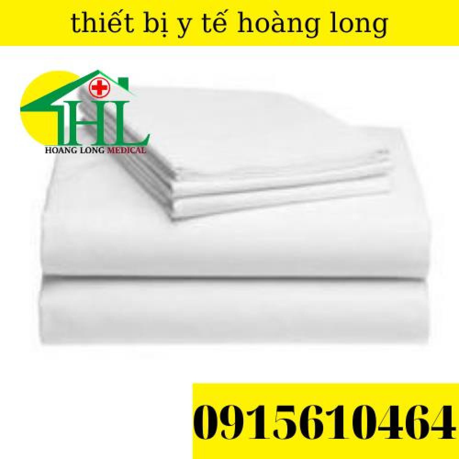 Ga giường y tế màu trắng (chun và k chun) 115x220cm