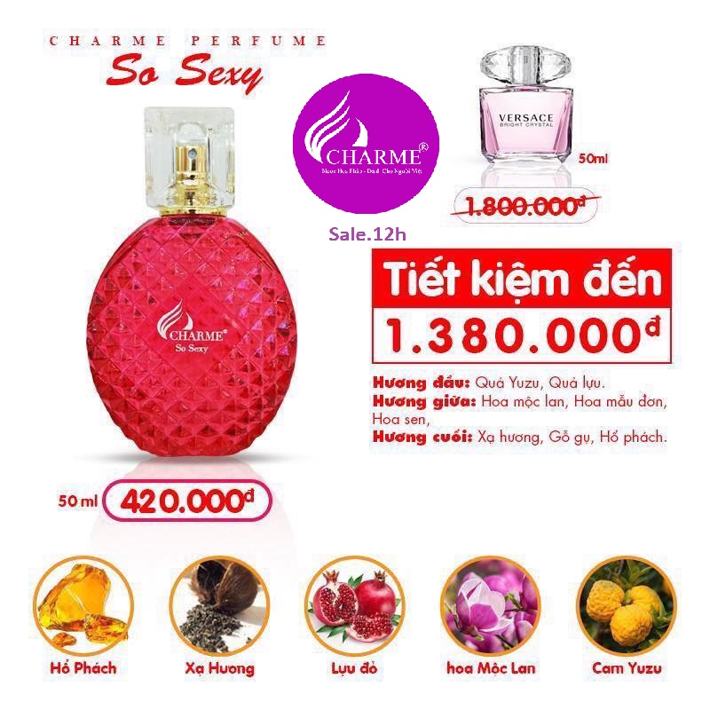 Nước hoa charme_so_sexy 50ml