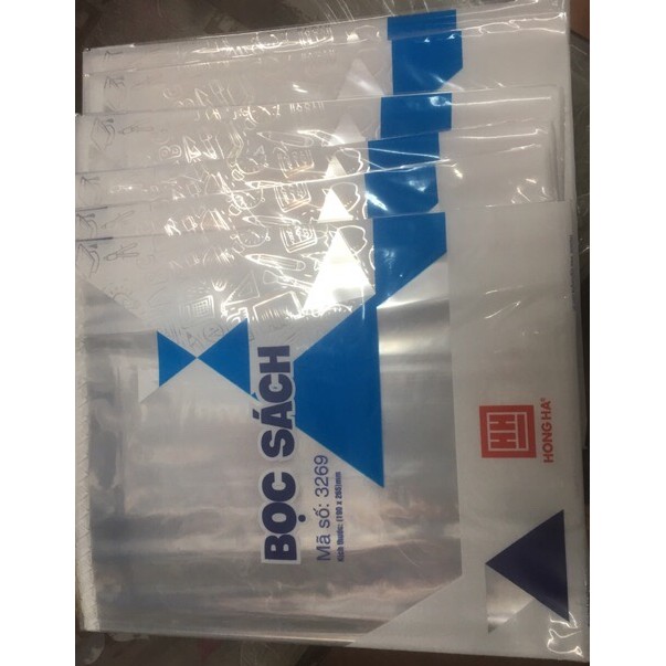 Nilon Bọc sách GK cấp 2, 3 Hồng Hà 3269 (190×265mm)