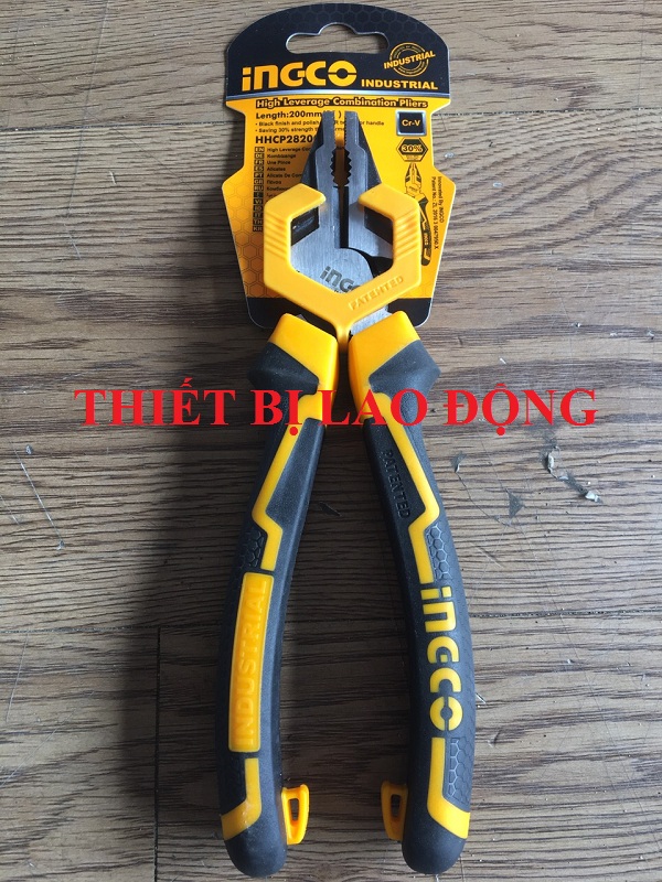 Kềm răng cao cấp 8 INCH 200mm Ingco HHCP28200