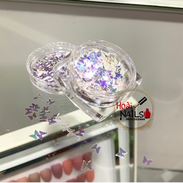 Nhũ bướm phụ kiện nail