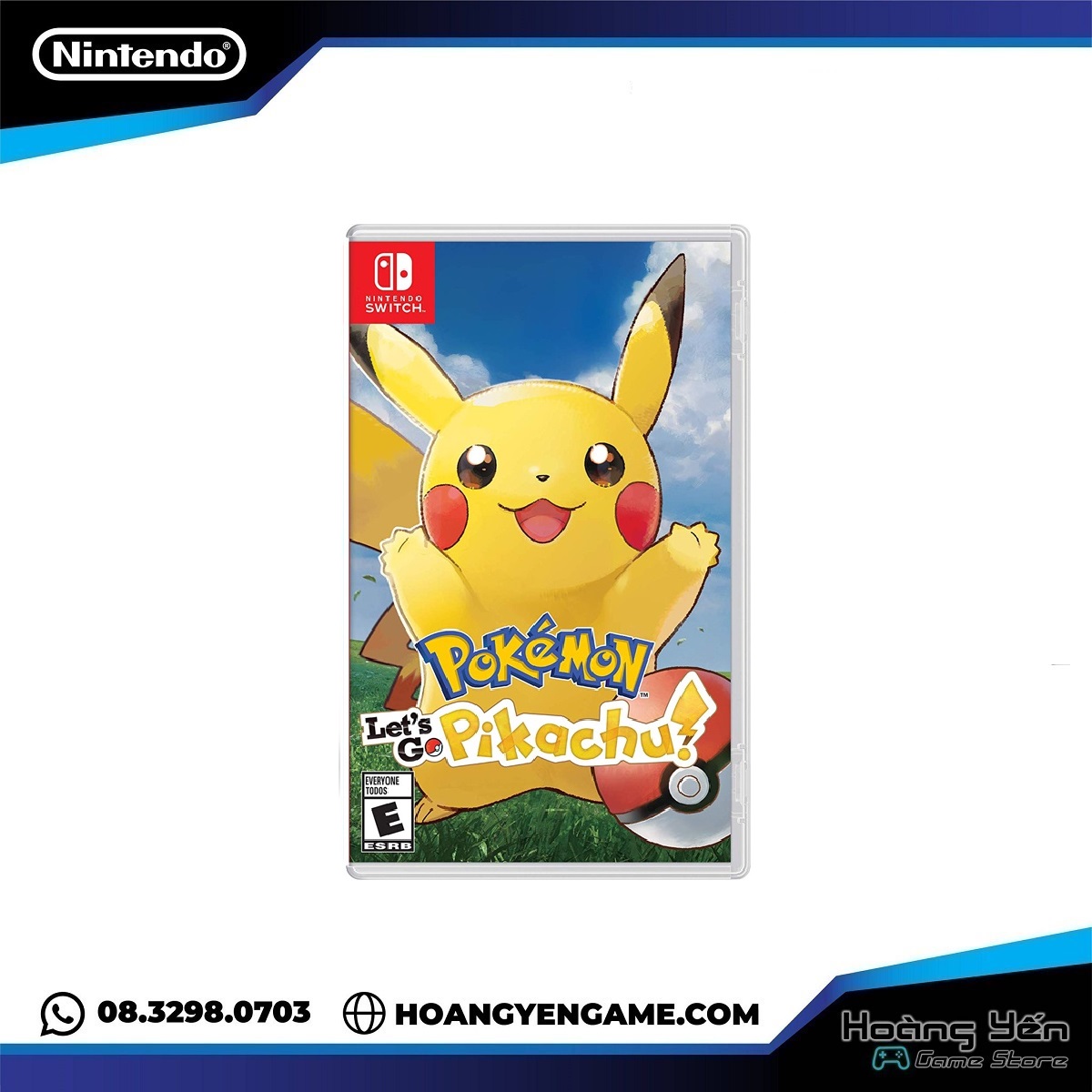 Pokemon Let's Go Pikachu Nintendo Game Pokemon: Let's Go