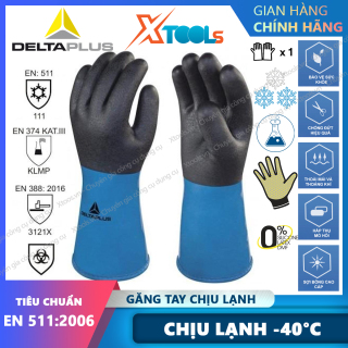 Găng tay chịu lạnh -40 độ C Deltaplus VV837 bao tay chống lạnh chống hóa thumbnail