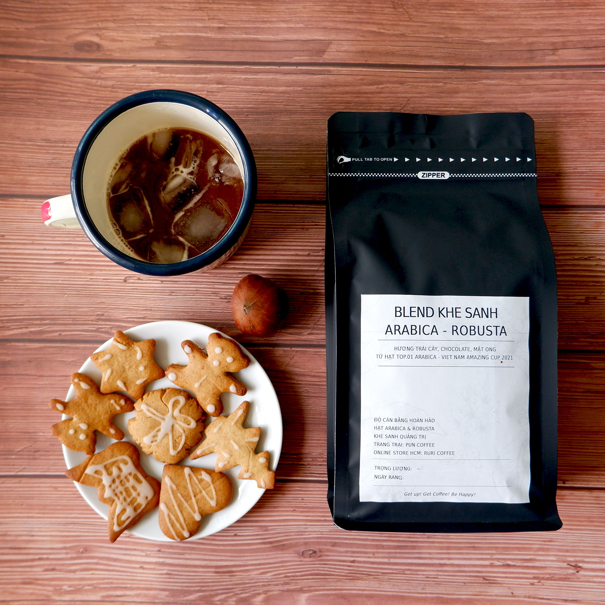 Cà phê Blend Arabica & Robusta Khe Sanh Quảng Trị