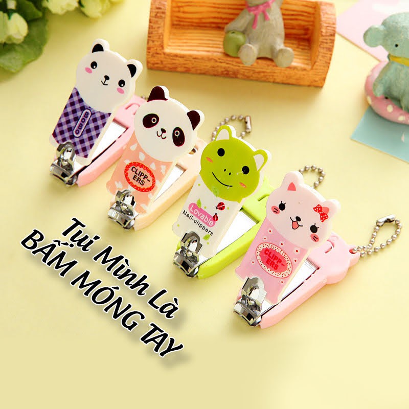 Bấm Móng Tay Hình Thú Xinh Xắn (Giao Màu Ngẫu Nhiên)
