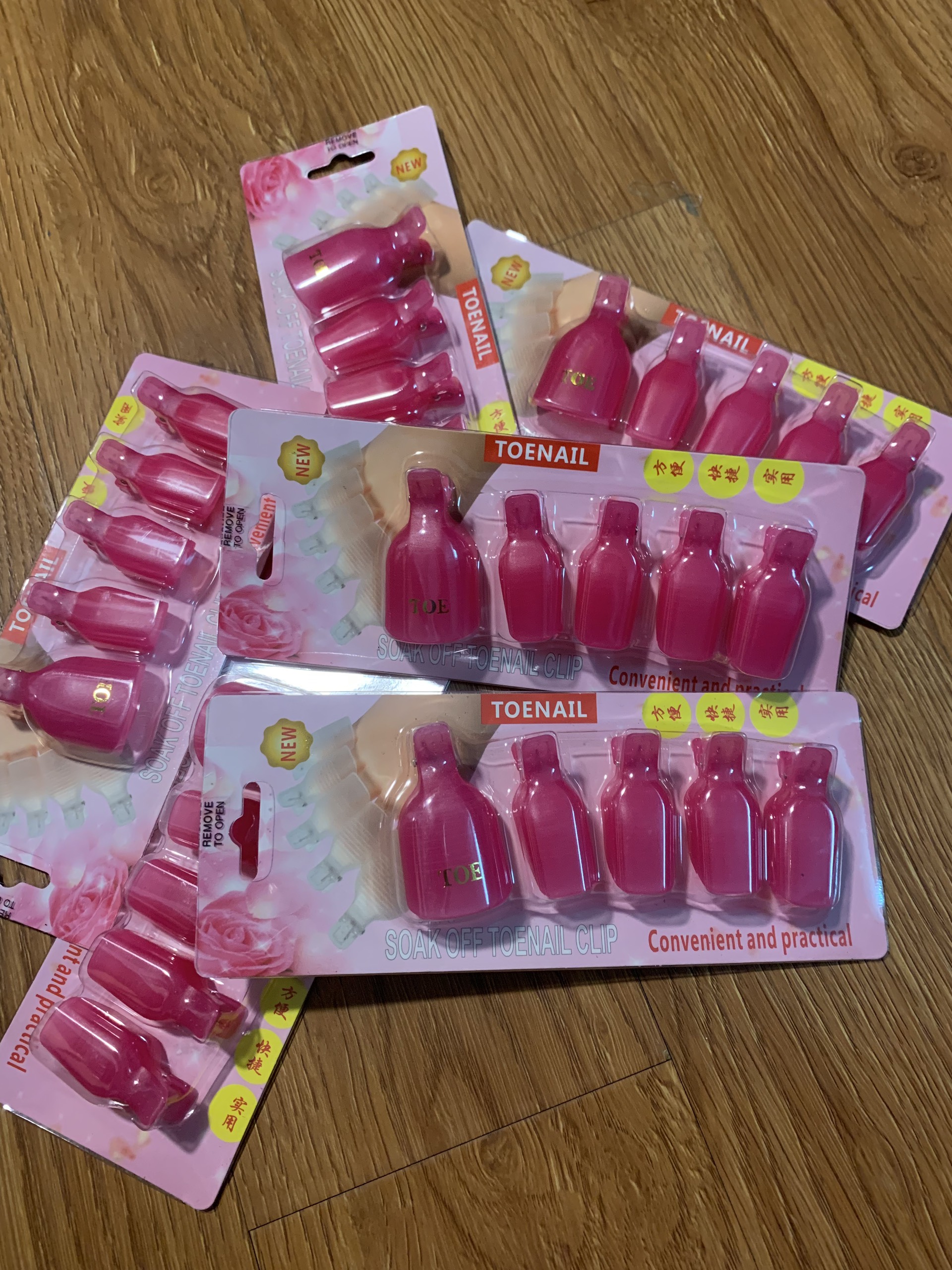 Kẹp Ủ Tháo Gel Chân Vỉ 5 Cái