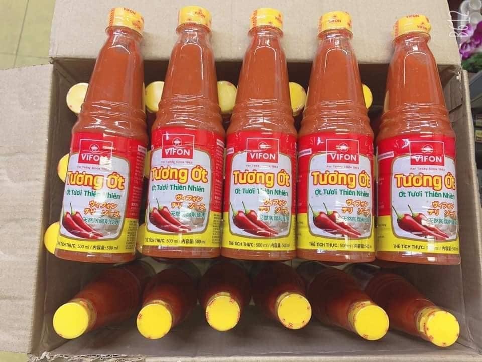 Tương ớt Vifon chai to  500ML