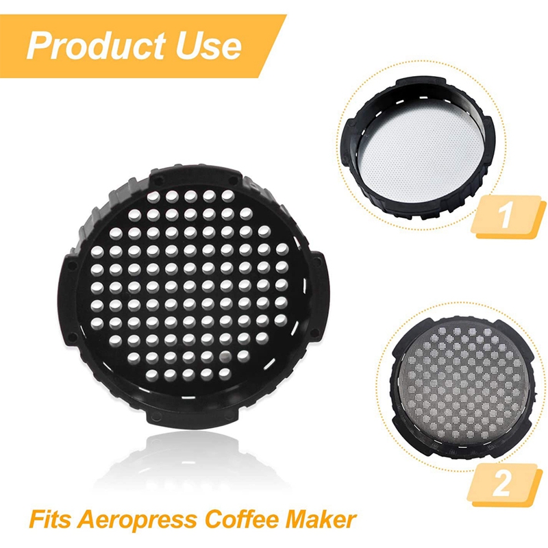 2PCS Replacement Filter Cap Fits for the AeroPress Coffee and Espresso Maker