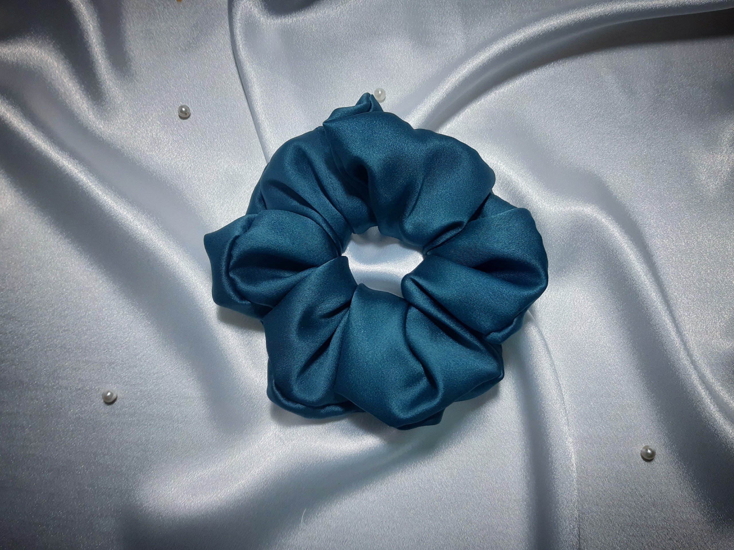 [HCM] Đồ cột tóc Lụa-Satin bồng bềnh cao cấp sang trọng_Scrunchies