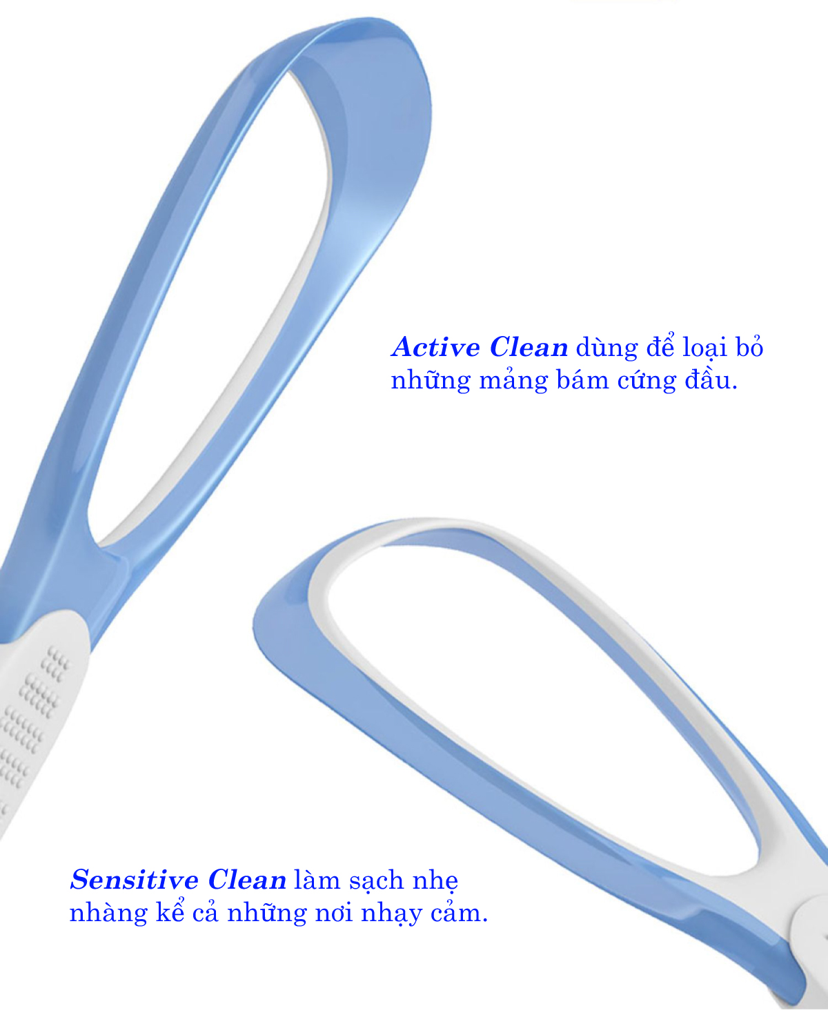 Dụng Cụ Cạo Lưỡi Trisa Double Action