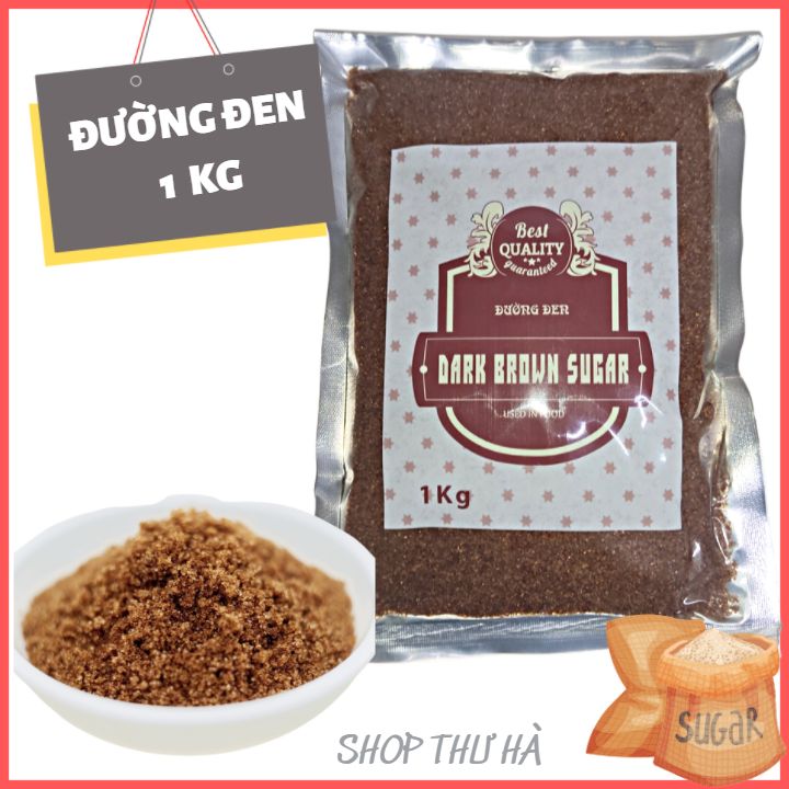 Đường Đen Đài Loan Gói 1kg - Hương Vị Tự Nhiên Đặc Trưng