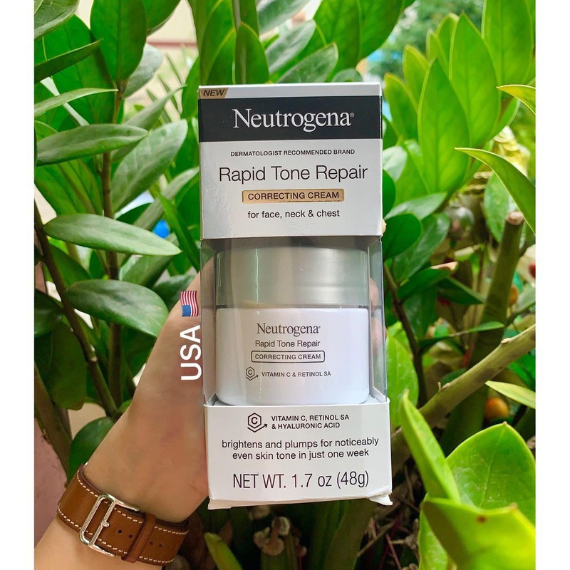 Kem dưỡng da neutrogena rapid tone repair correcting cream 48g chính hãng - 8116