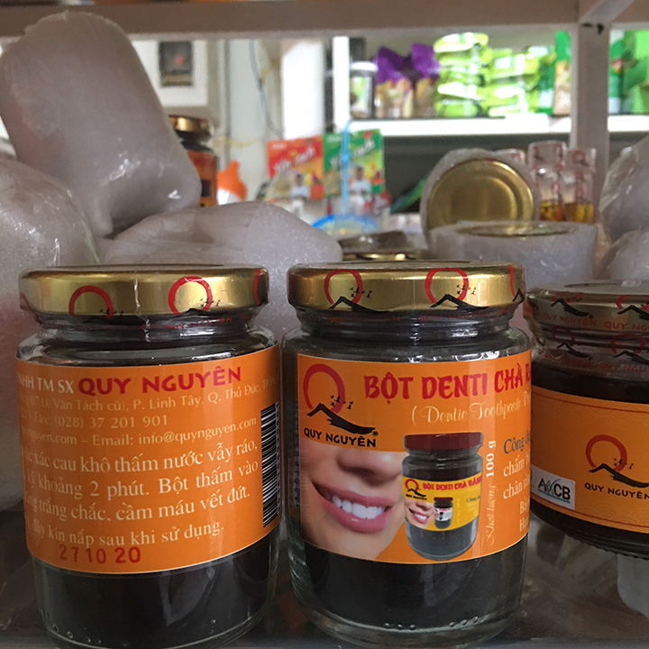 Bột Denti Chà Răng QUY NGUYÊN 100g
