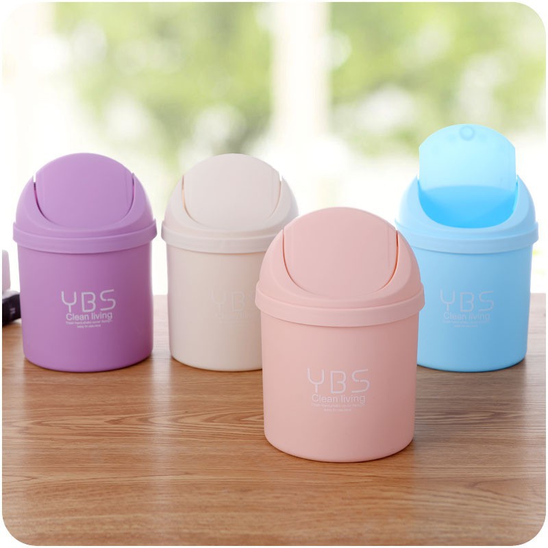 Thùng Rác Mini Siêu Cute - Sọt Rác Để Bàn Dung Tích 4L | Lazada.vn