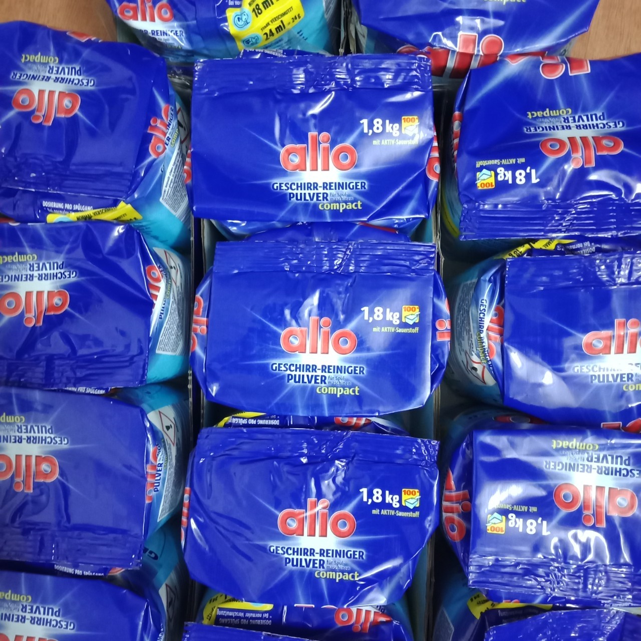 Bột rửa bát Alio Đức túidùng cho máy rửa chén bát