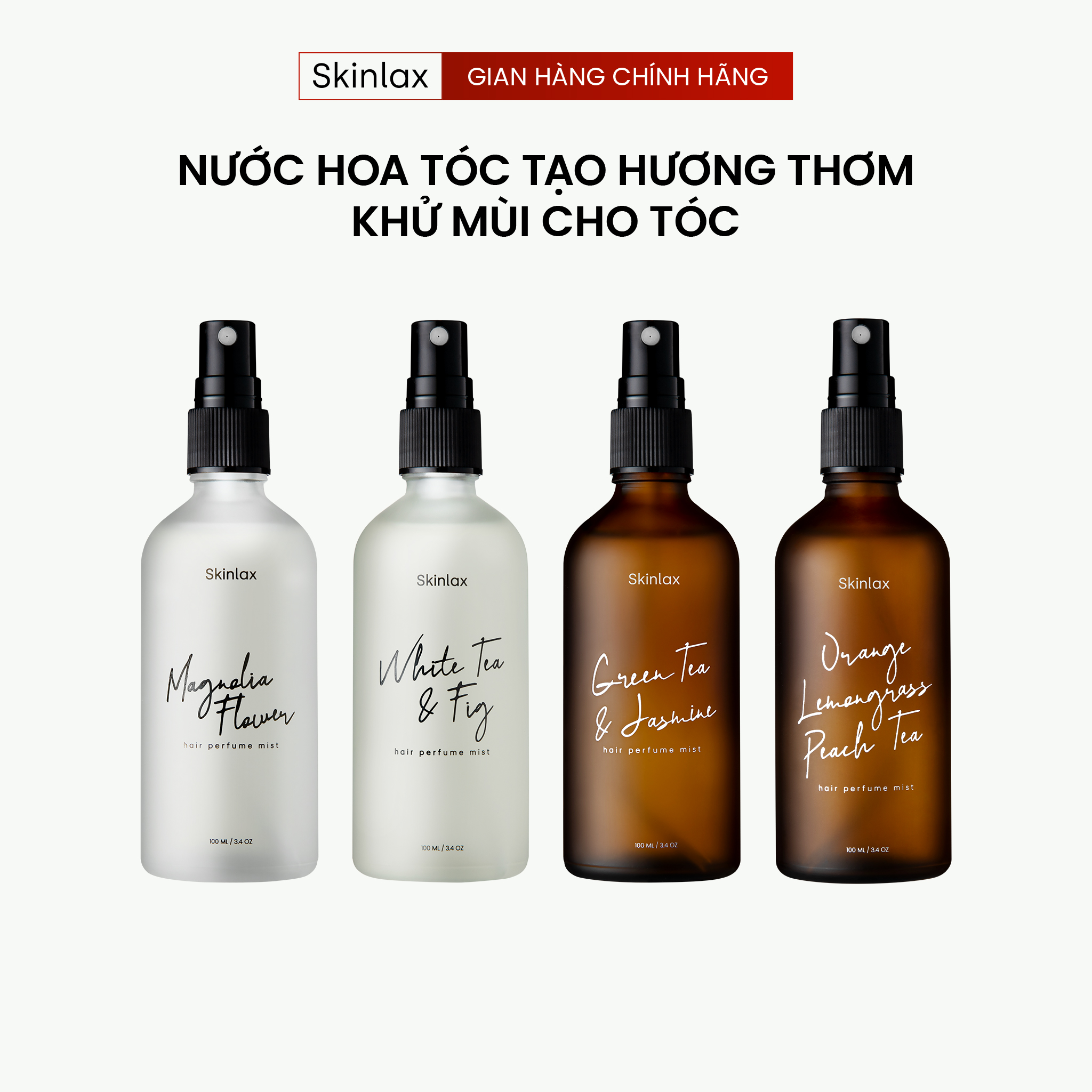 Nước Hoa Tóc Hương Hoa SKINLAX 100 ml