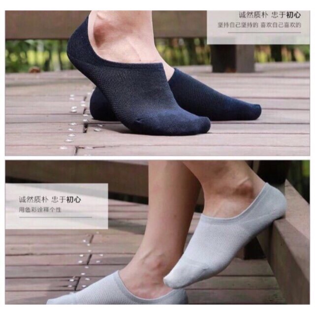 Combo 5 đôi tất hài nam thông hơi chống hôi chân