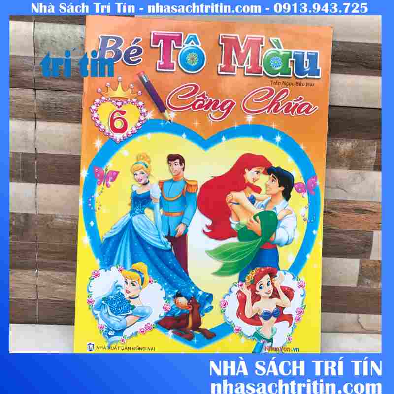 TÔ MÀU CÔNG CHÚA BỘ 10 CUỐN