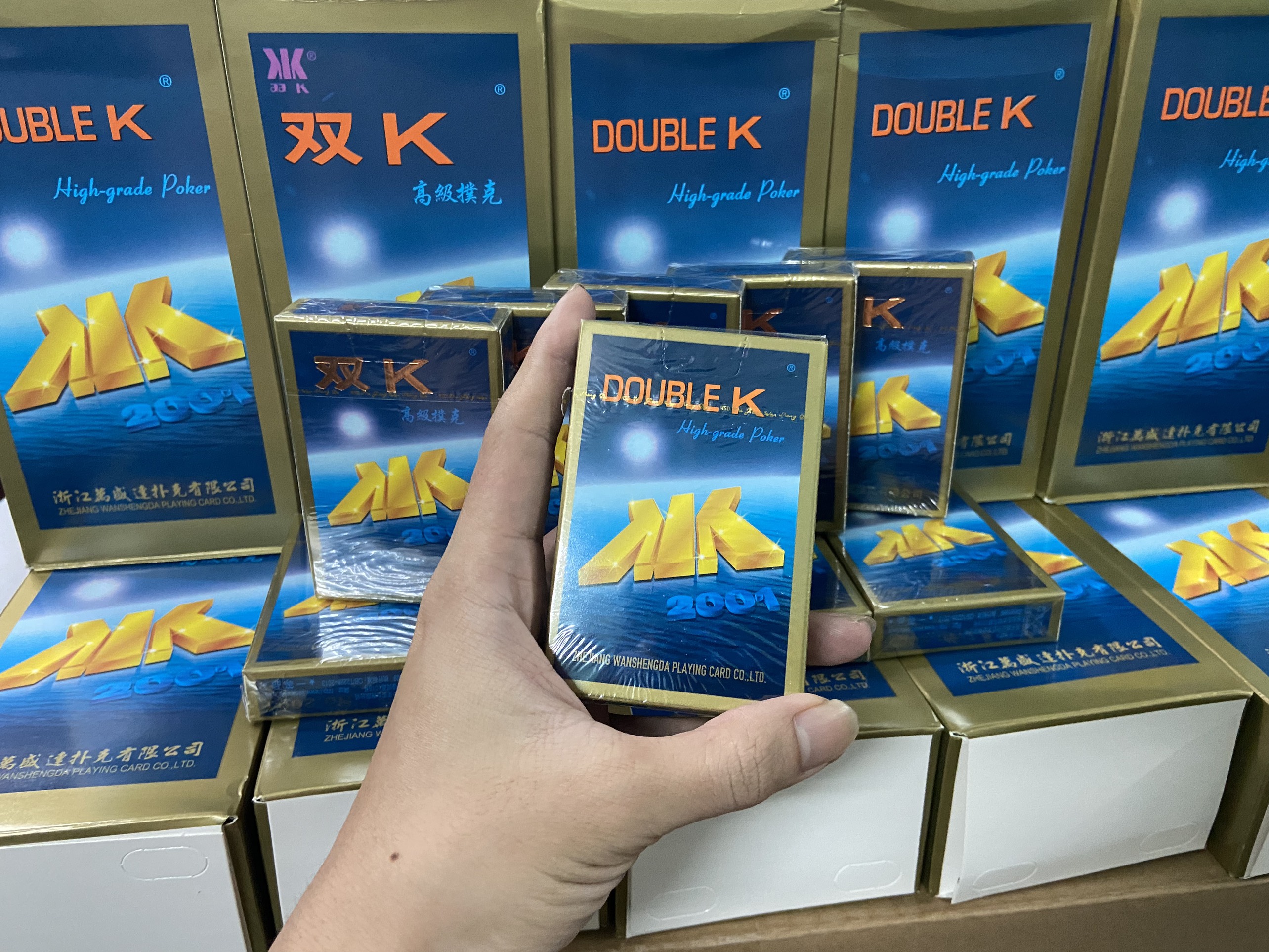 Bài 52 Lá Double K - Bài Tây Giấy Cứng In Đẹp - CHƠI LÂU KHÔNG NHẢO