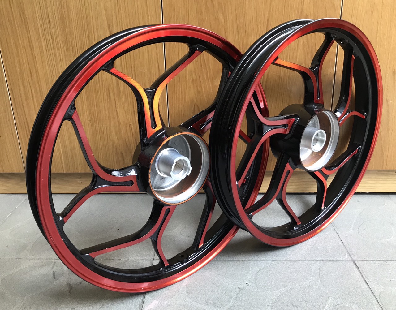 MÂM VÀNH ĐÚC ASIO ĐÙM 110(PHANH CƠ) CHO HONDA WAVE S RS RSX @ 110,DREAM 110,BLADE 110 LÊN ZIN THEO XE KHÔNG CHẾ CHÁO