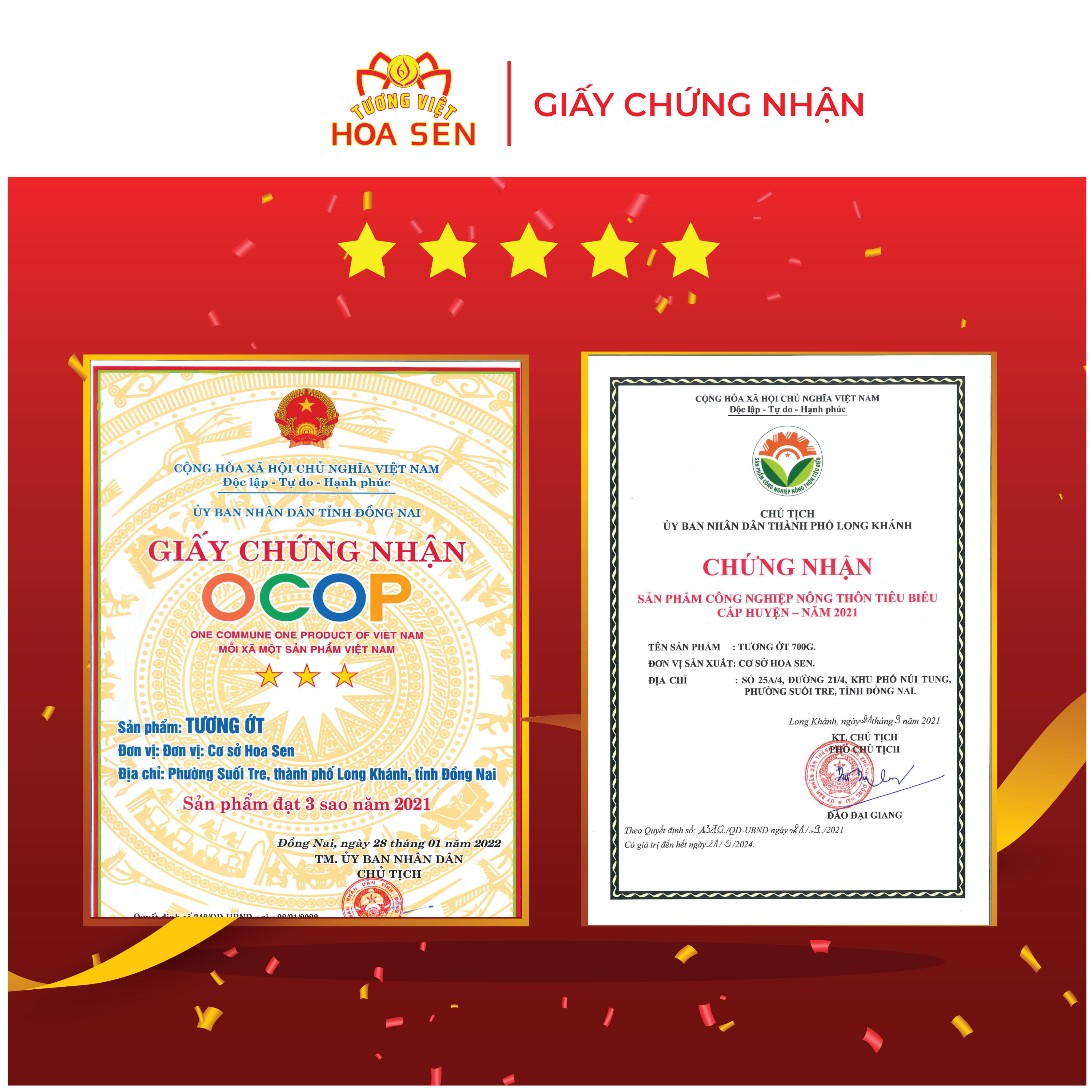 Tương ớt 700gr - Tương Việt Hoa Sen